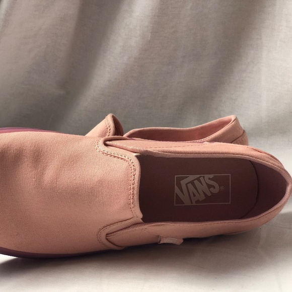 Vans Unisex Slip-On Shoes Lite Sepia Rose Surf. - Picture 4 of 7